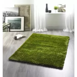 Image of Shimmer Forest Green 120cm x 170cm Rectangle - Green