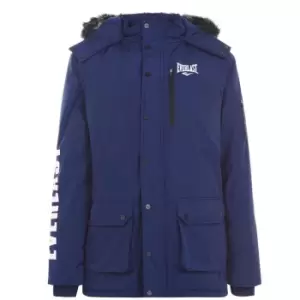 Image of Everlast Hooded Parka Jacket - Blue