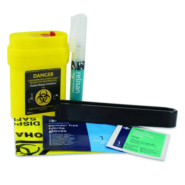 Image of reliance medical Sharps Kit, 1 Application