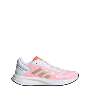 Image of adidas Duramo SL 2.0 Shoes Womens - Cloud White / Sandy Beige Met