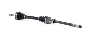 Image of RIDEX Drive shaft 13D0072 CV axle,Half shaft PEUGEOT,206 Schragheck (2A/C),206+ Schragheck (2L_, 2M_),206 SW (2E/K),206 Stufenheck,206 Kastenwagen