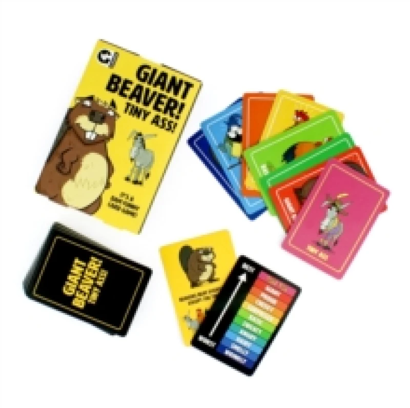 Image of Giant Beaver! Tiny Ass! Card Game