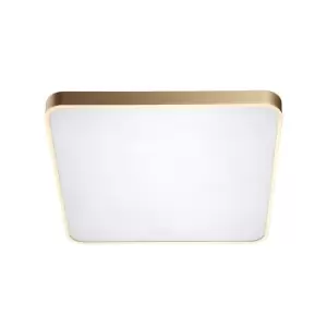 Image of Sierra Square Integrated LED Panel, Gold