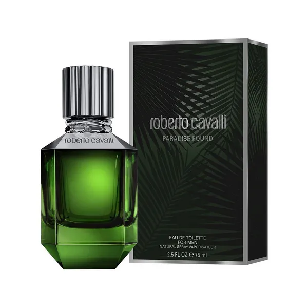 Image of Roberto Cavalli Paradise Found Eau de Toilette For Him 75ml