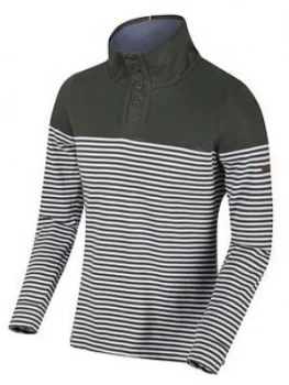 Image of Regatta Regatta Camiola Top, Khaki Stripe, Size 10, Women