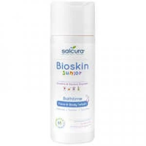 Image of Salcura Bioskin Junior Bathtime Face and Body Wash 200ml