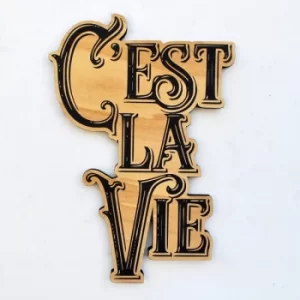 Image of LAZ144 Multicolor Decorative Wooden Wall Accessory