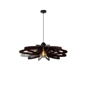Image of Zidane Modern Pendant Light - Ø76cm - 1xE27 - Black