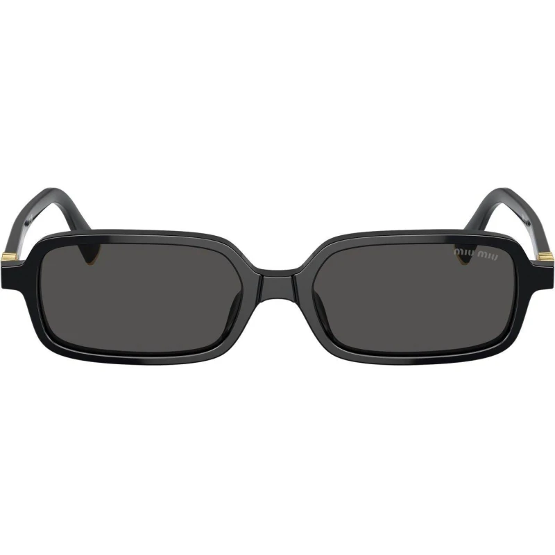 Image of Miu Miu Rectangle Sunglasses Black female One Size