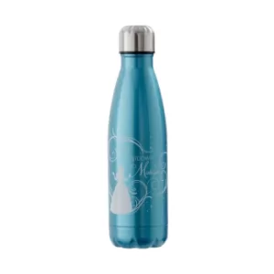 Image of Cinderella Platinum Anniversary: Metal Water Bottle: Countdown To Midnight