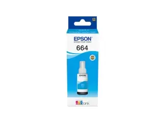 Image of Epson Ecotank 664 Cyan Ink Bottles