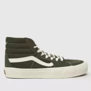 Image of Vans Sk8-hi Vr3 Trainers In Dark Green