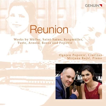 Image of Mirjana Raji - Reunion: Works M&uuml;ller, Saint-Sa&euml;ns, Burgm&uuml;ller,Yuste, Arnold... CD
