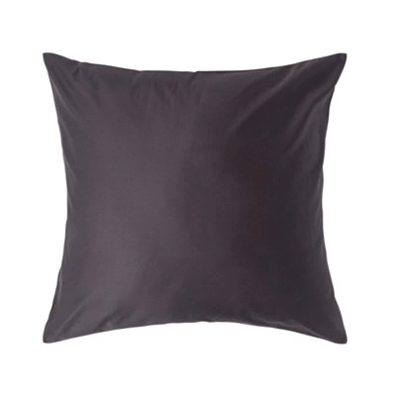 Image of Homescapes Continental Egyptian Cotton Pillowcase 1000 TC, 80 x 80cm Dark Grey