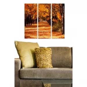 Image of MDF300990296 Multicolor Decorative MDF Painting (3 Pieces)