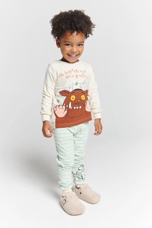Image of Brand Threads Gruffalo Pyjama Set Size: 1-2 Years Multicolor Unisex 1-2 Years