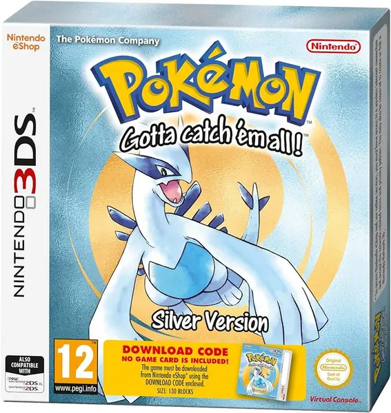 Image of Pokemon Silver Nintendo 3DS Game