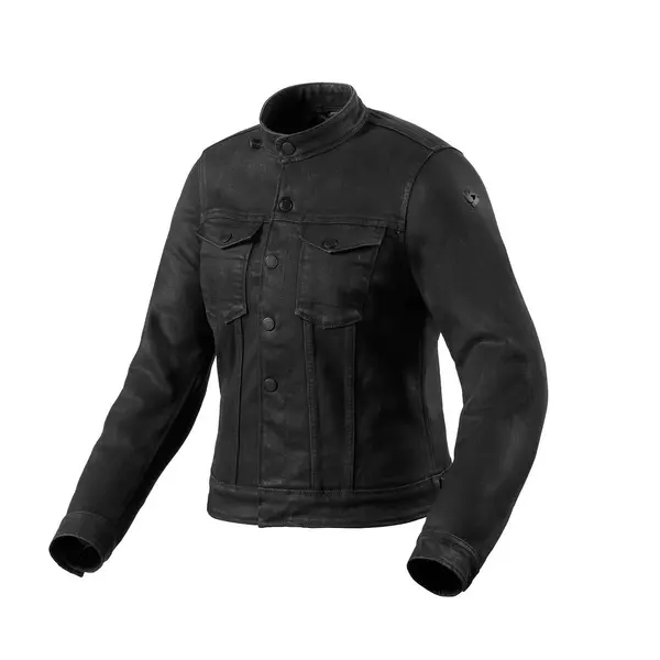 Image of REV'IT! Trucker Ladies Jacket Black Size M