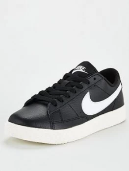 Image of Nike Blazer Low Junior Trainer - Black/White
