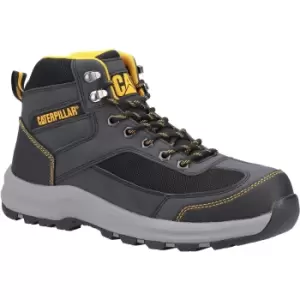 Image of Caterpillar Mens Elmore Safety Boots (6 UK) (Grey/Black)