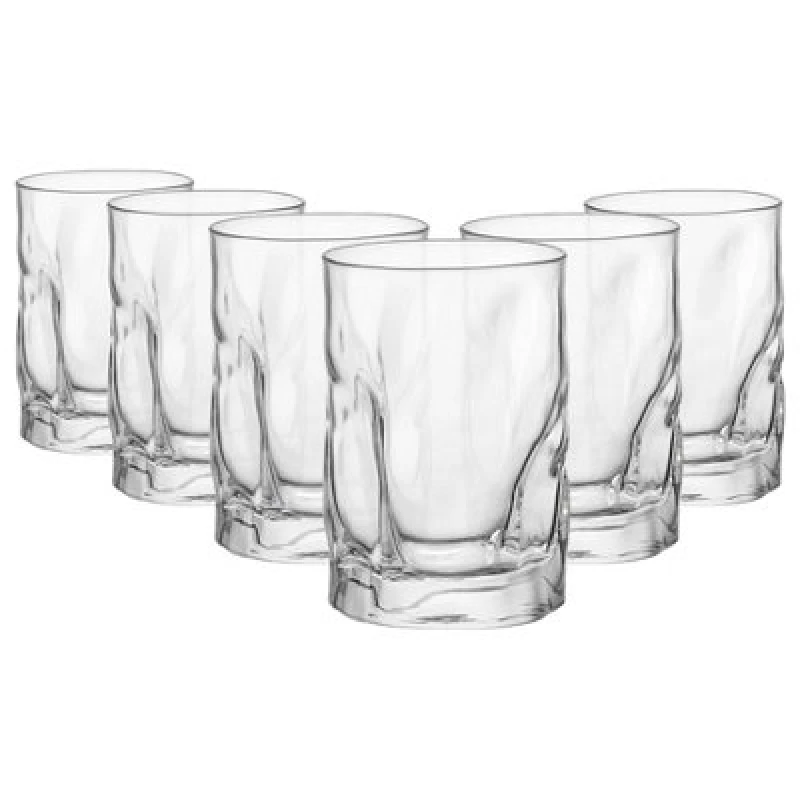 Image of Bormioli Rocco Sorgente Water Glasses - 300ml - Pack of 6 Clear unisex