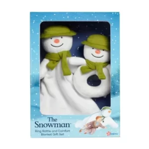 Image of The Snowman Rattle and Comforter Gift Set