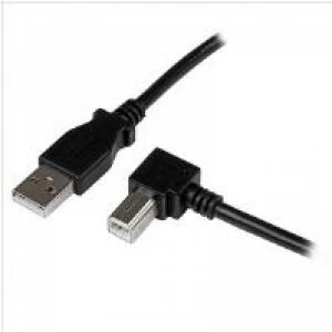 Image of StarTech 3m USB 2.0 A to Right Angle B Cable MM