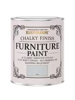Image of Rust-Oleum Chalky Finish 750 Ml Furniture Paint - Dove