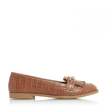 Image of Head Over Heels by Dune Tan 'Giles' Loafers - 3