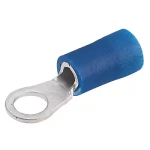 Image of TruConnect Blue 4mm Ring Terminal Pack of 100