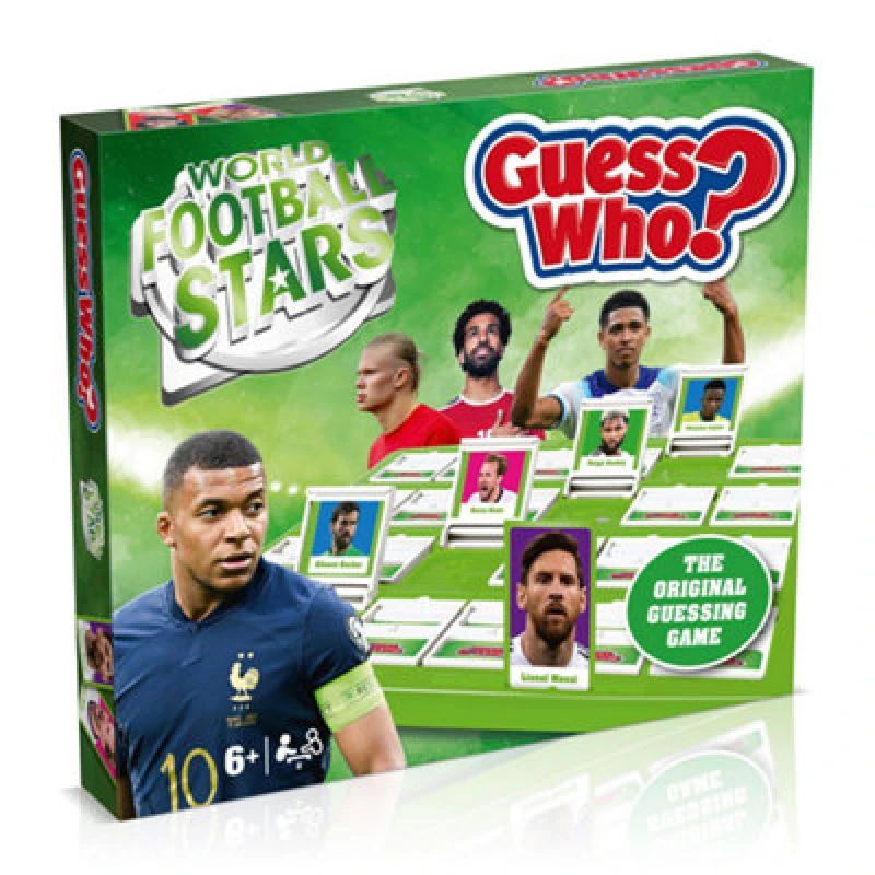 Image of World Football Stars Guess Who Board Game
