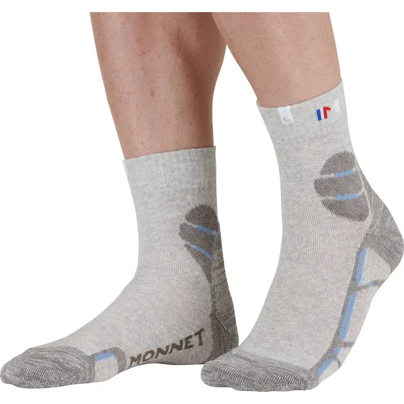 Image of Monnet Football Socks Monnet Mid Lin Gris Unisex 39/40 TKLINMID-1610