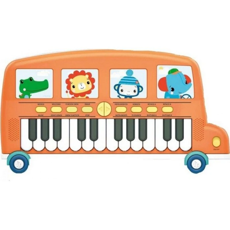 Image of Reig Fisher Price Bus Keyboard Multi unisex