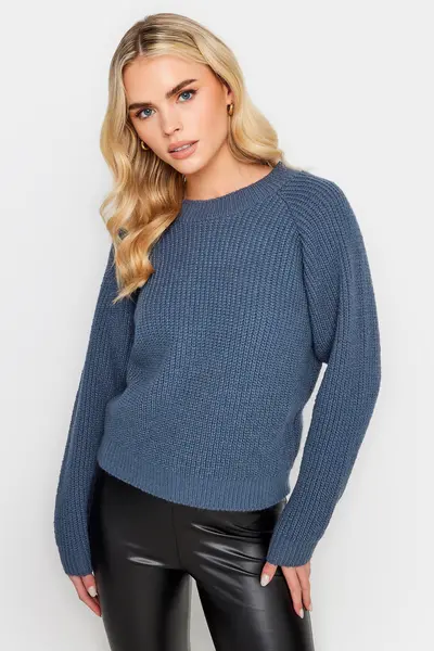 Image of PixieGirl Petite Raglan Jumper Blue