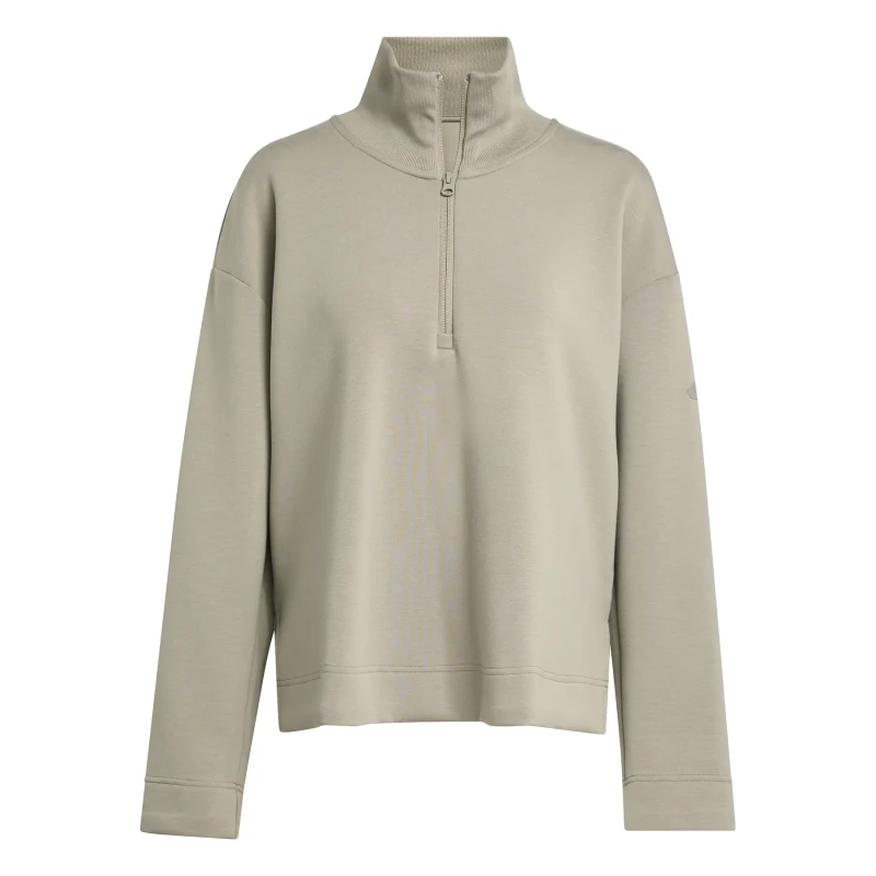 Image of Adidas Sweatshirt woman adidas Soft Lux Vert Female S