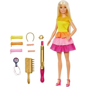 Image of Barbie Ultimate Curls Doll and Playset