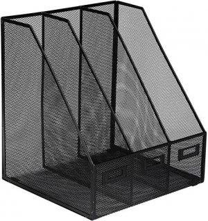 Image of OSCO Mesh Triple Magazine Rack Graphite