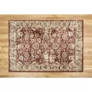 Image of Alhambra 6549A Red 240cm x 330cm Rectangle - Red