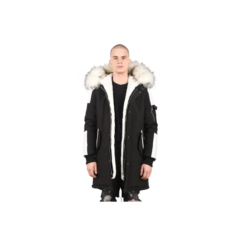 Image of Project X Paris Multi-pocket parka Project X Paris Biker Noir Male M
