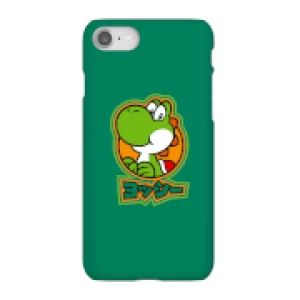 Image of Nintendo Super Mario Yoshi Kanji Phone Case - iPhone 8 - Snap Case - Gloss