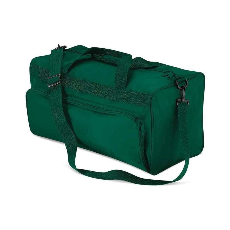 Image of Quadra Mens Advertising Holdall in Bottle Green Bottle Green Male
