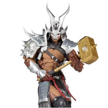 Image of McFarlane Mortal Kombat 7" Action Figure - Shao Kahn (Platinum Kahn)