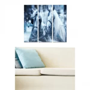 Image of MDF2245815 Multicolor Decorative MDF Painting (3 Pieces)