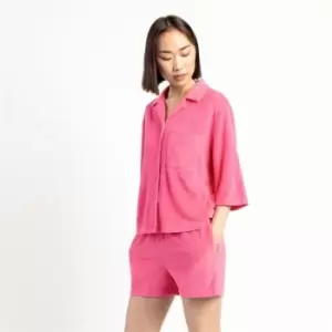 Image of Chelsea Peers Boxy Short Set - Pink