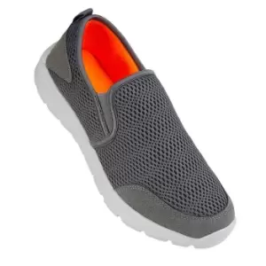 Image of Dek Mens Casual Shoes (9 UK) (Grey/Orange)