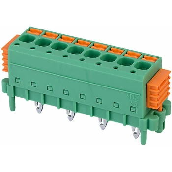 Image of SDC 2,5/ 8-PV-5,0-ZB SKEDD Direct Connector 12 A 5mm 8 Way - Phoenix Contact