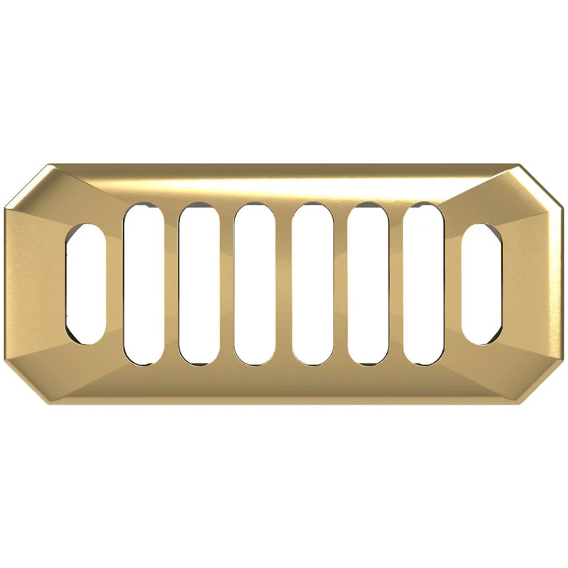 Image of HUDSON REED Hudson Reed - Old London Richmond Brushed Brass Overflow Cover - OVFL03C OVFL03C