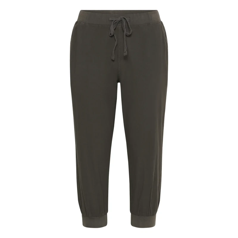 Image of Kaffe Womens Trousers KAFFE Naya Capri Noir Female 40