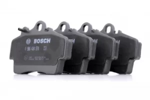 Image of Bosch Brake Pads PORSCHE 0 986 424 570 98635139311,98635193911,98635193913 Disk Pads,Brake Pad Set, disc brake 98635193915,98735193902,98735193903