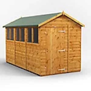 Image of Power Garden Shed 126PA Golden Brown 12x6